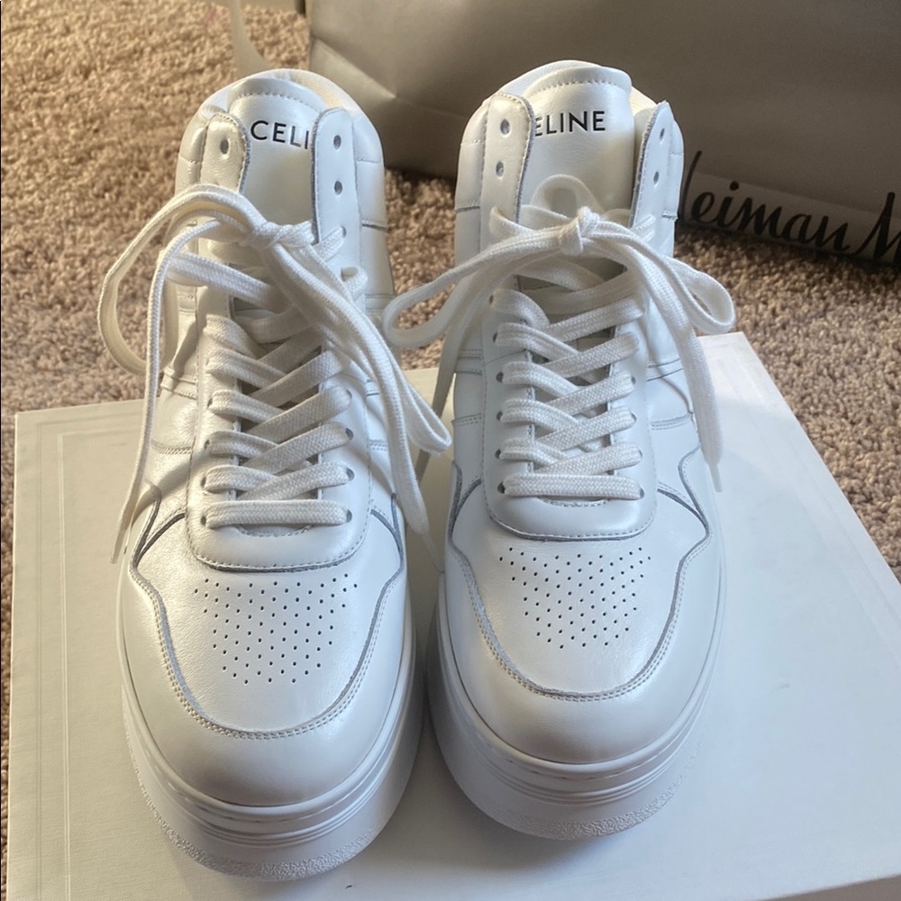 Celine womens  White Sneakers